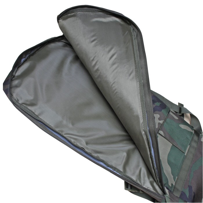 MFH Gewehrtasche Paintball woodland, gefüttert innen 120 cm
